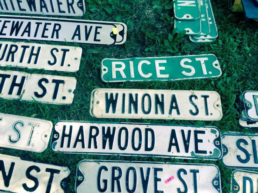 Old Street Signs